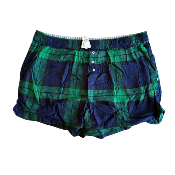 Aerie Flanel High Waisted Boyfriend Boxer Size XXL - Picture 2 of 6